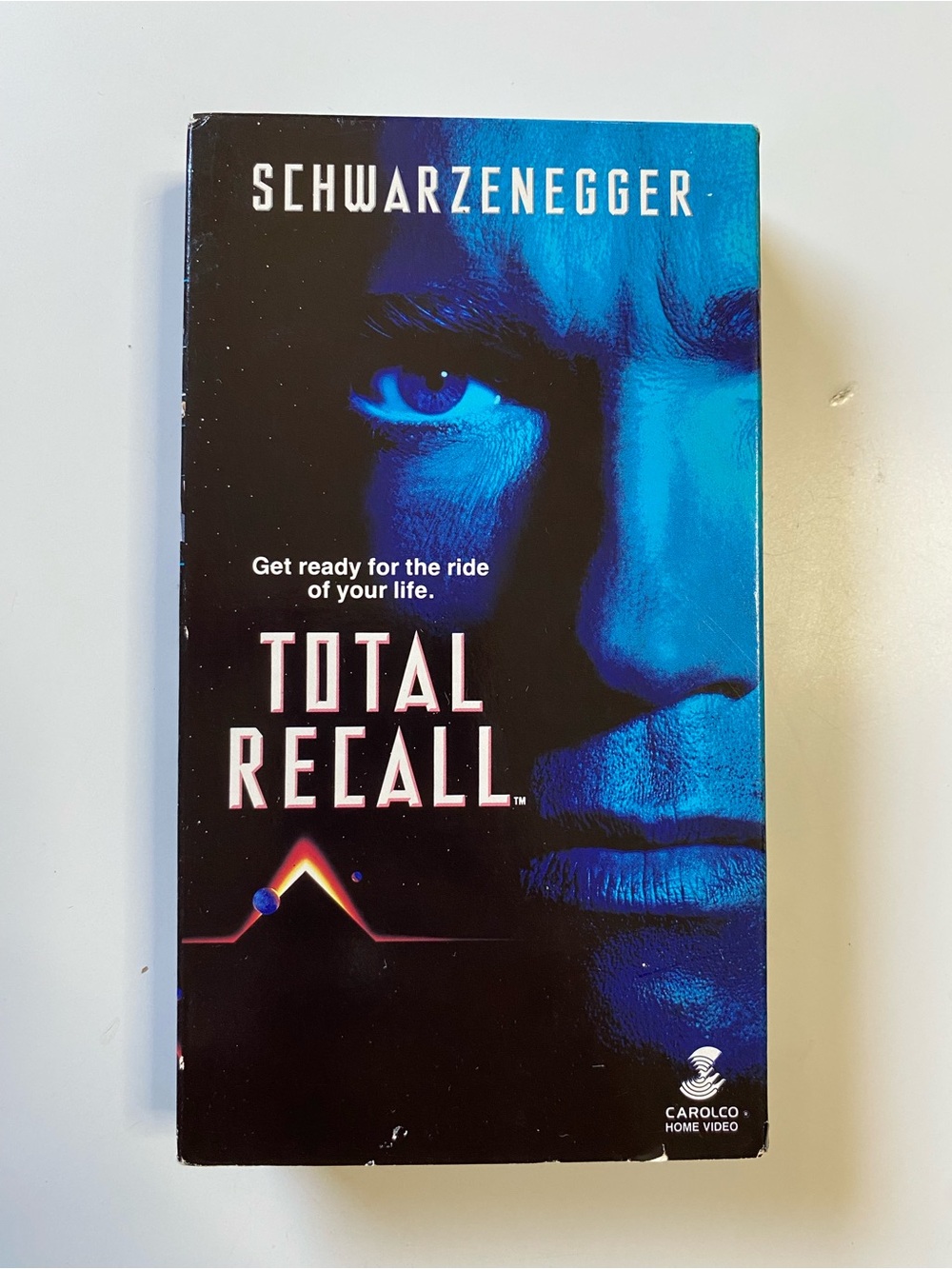 Total Recall (VHS, 1990) Arnold Schwarzenegger Sharon Stone